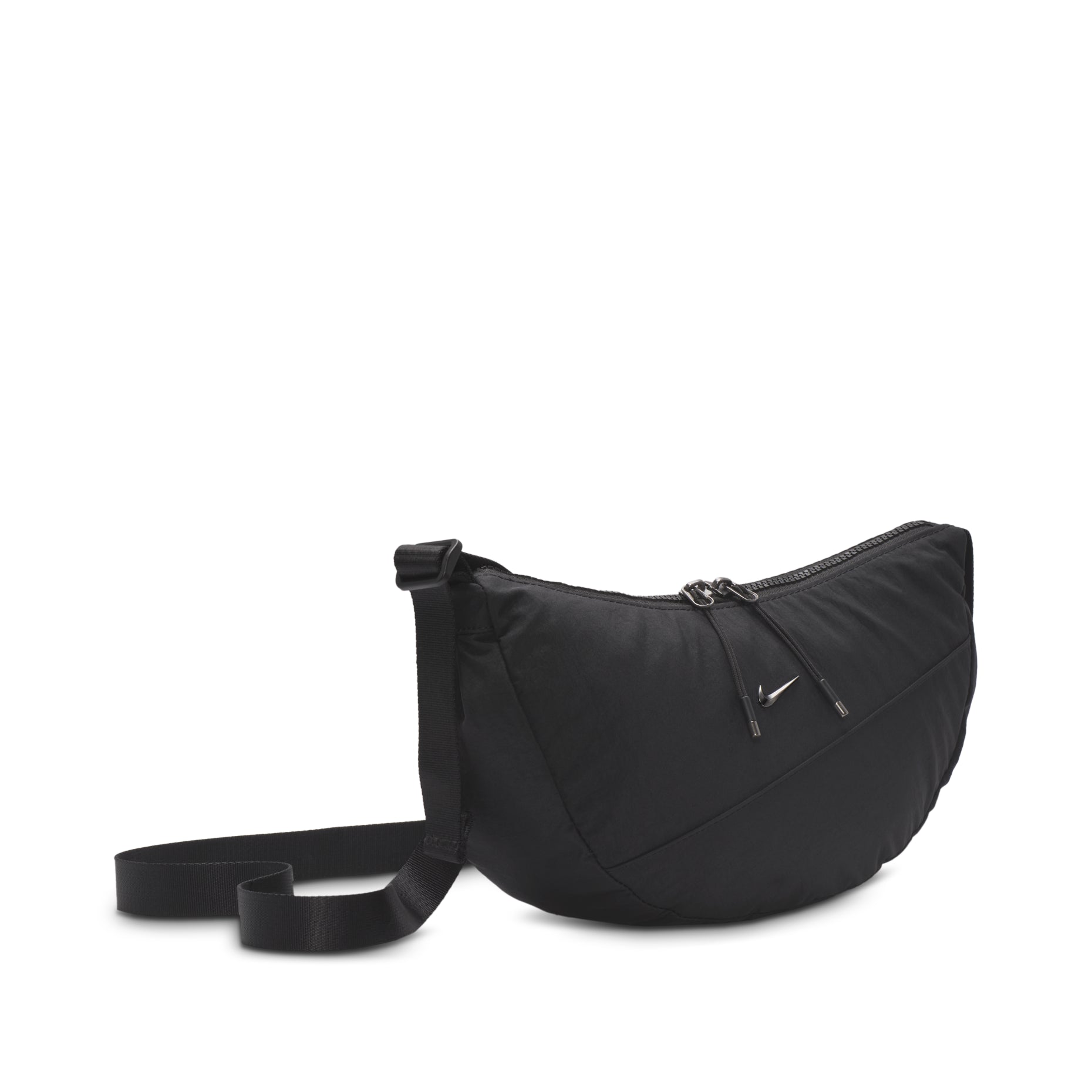 Nike Aura 4L Crescent Crossbody Bag 'Black Gunmetal' HQ4370-013