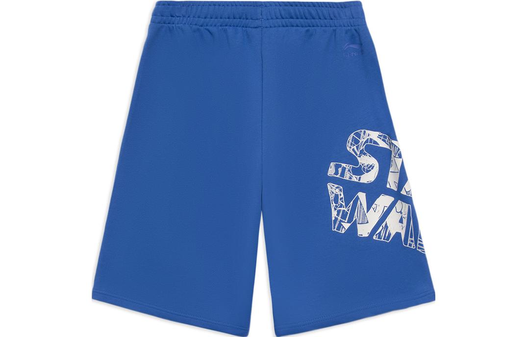 Li-Ning x Star Wars Graphic Shorts 'Blue' AKSS499-5