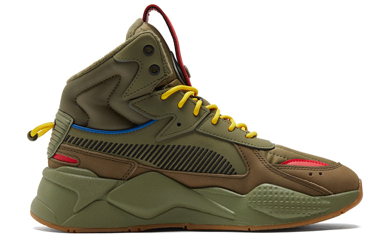 PUMA Rs-x Mid C Militia Wtr 'Green Red Yellow' 385521-01