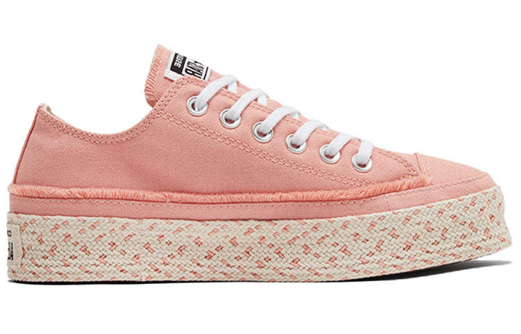 (WMNS) Converse Chuck Taylor All Star Low 'Color Espadrille - Pink Quartz' 570771C