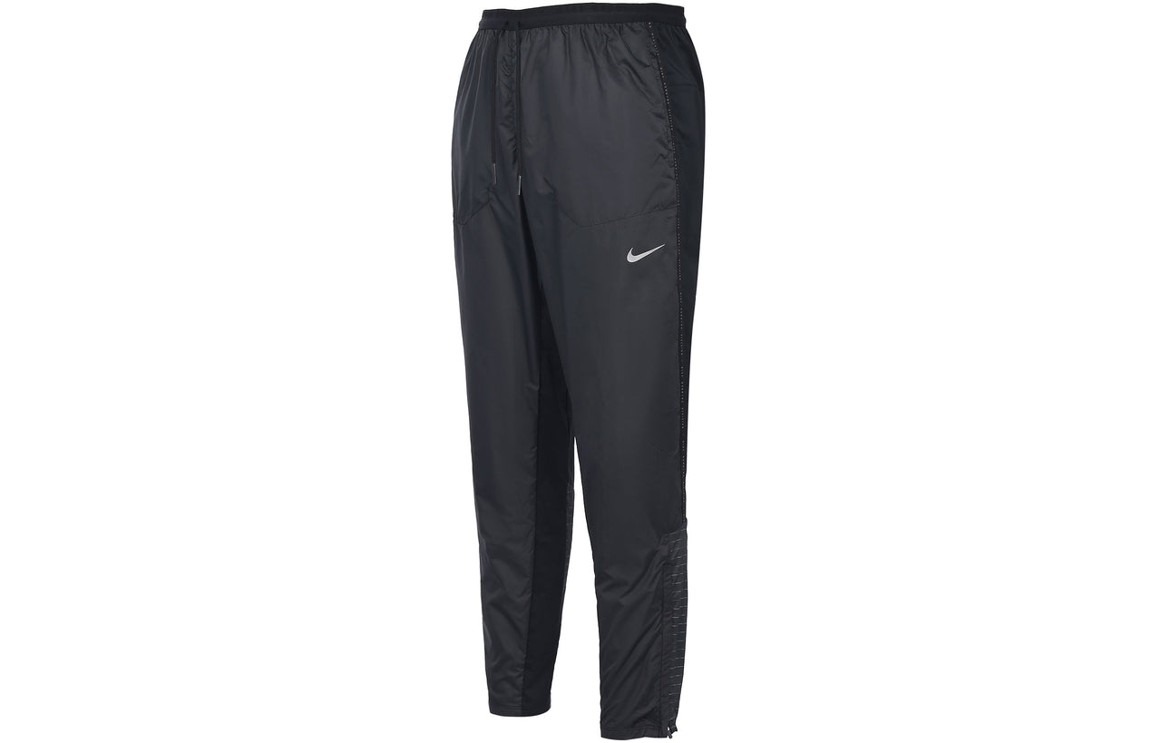 Nike Storm-FIT Solid Color Lacing Waterproof Running Training Sports Pants 'Black' DD6128-010