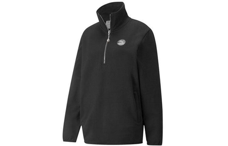 (WMNS) PUMA x PRONOUNCE Half-zip Sweatshirt 534040-01