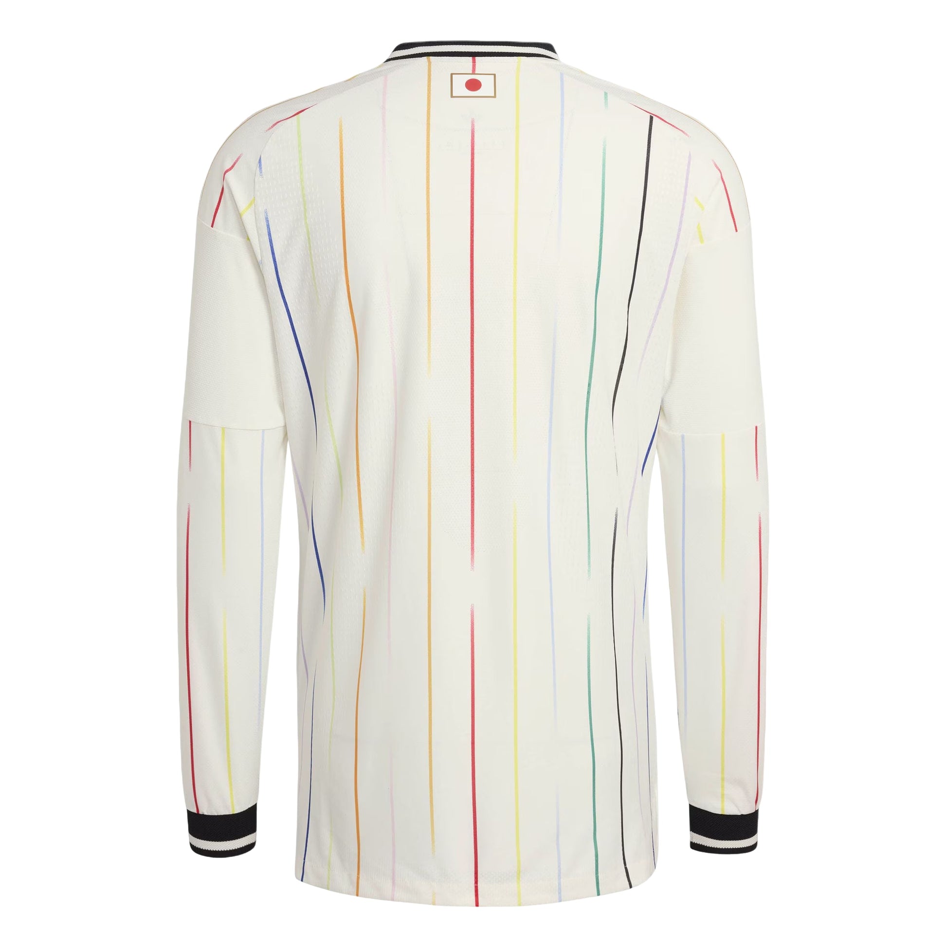 adidas Japan 26 Away Authentic Long Sleeve Jersey Asia Sizing 'Off White Black' JZ9698