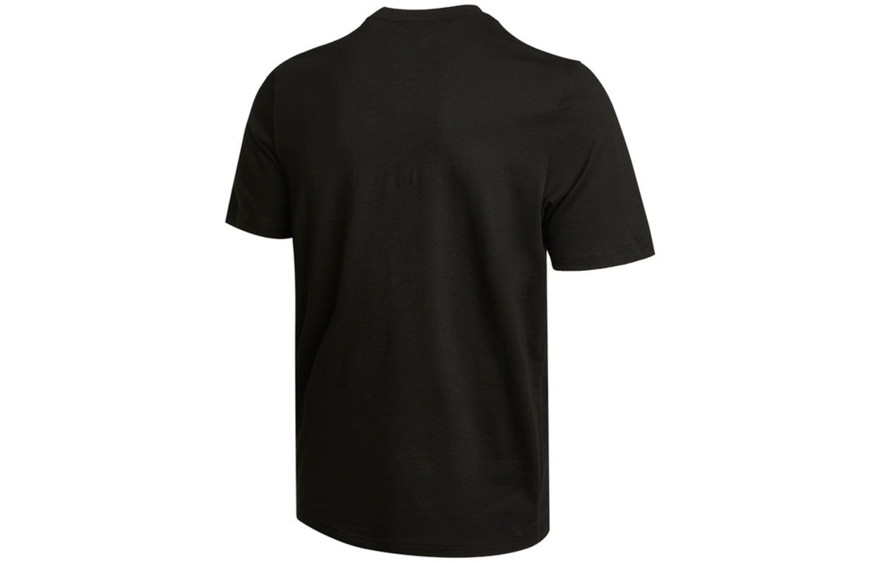 PUMA Casual Sports Alphabet Printing Round Neck Short Sleeve Black 532274-61