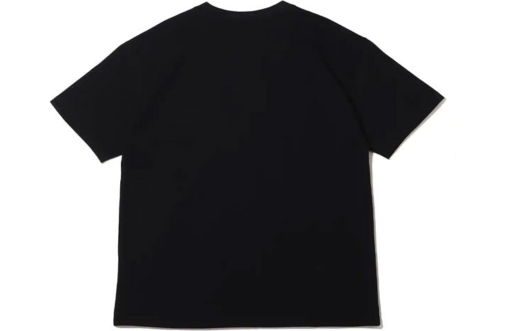 Men's Nike SS22 Logo Printing Round Neck Pullover Short Sleeve Black T-Shirt DR7756-010