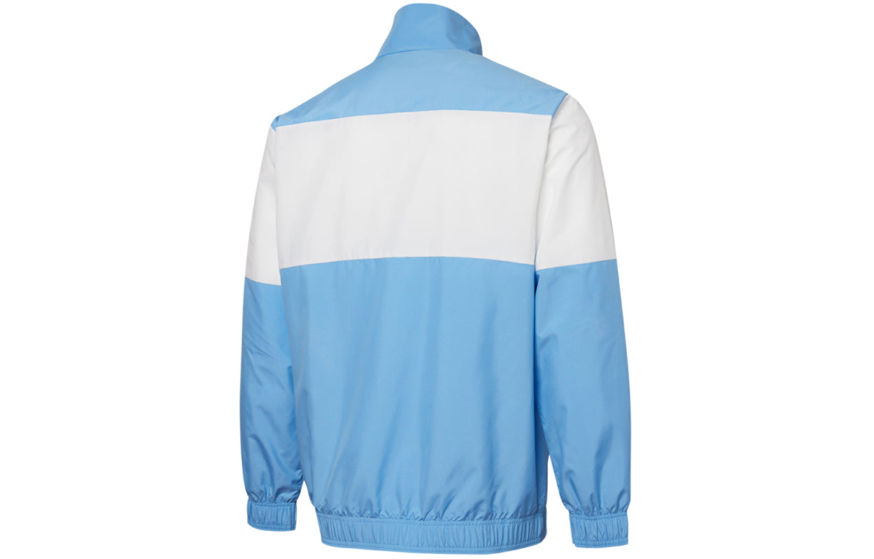 PUMA Football Club Training Colorblock Jacket Couple Style Blue 764507-01
