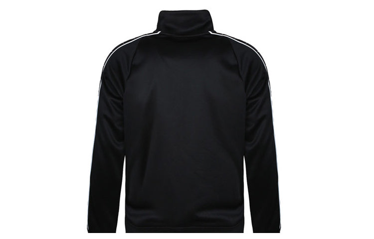 Nike Logo Stand Collar Sports Jacket Black AR3140-010