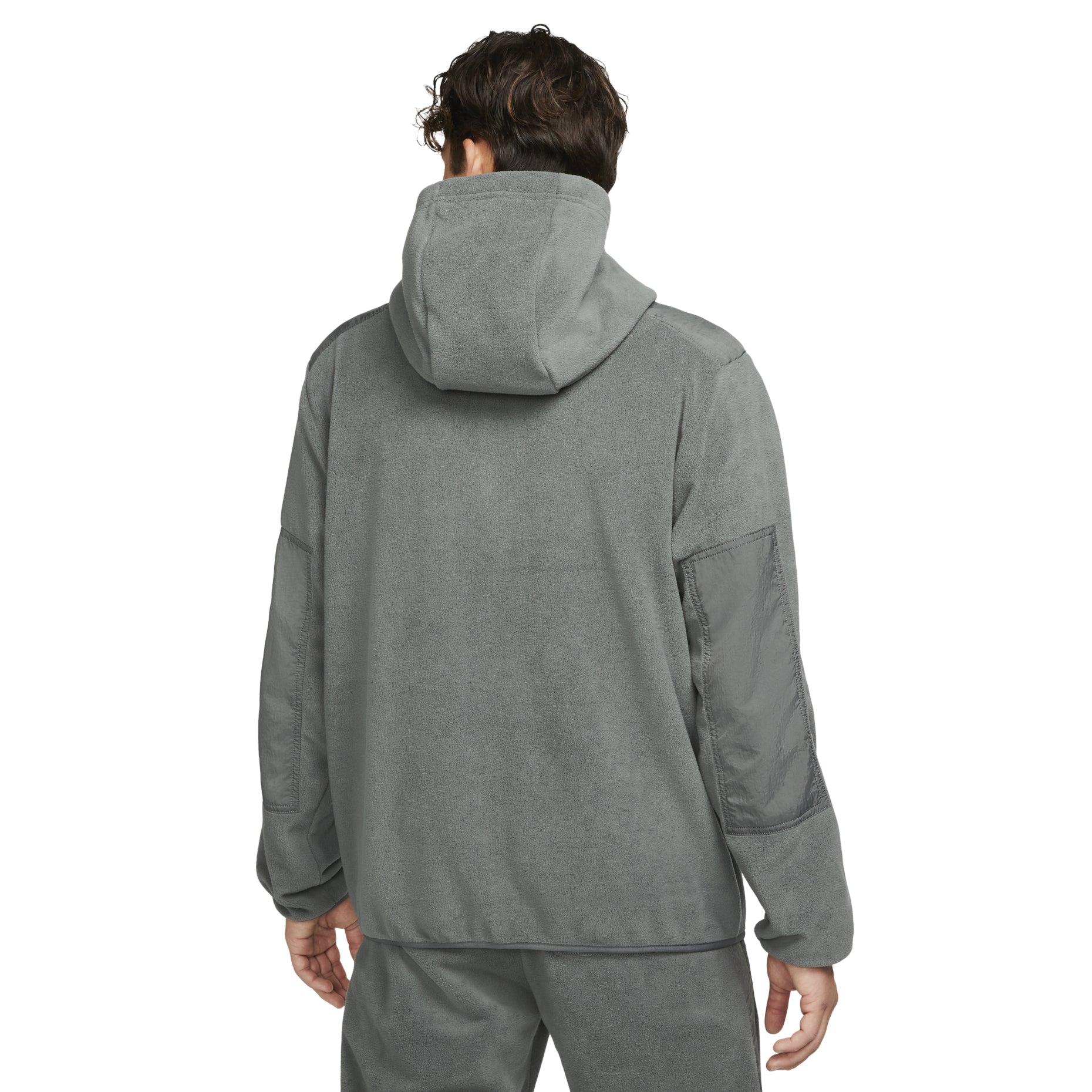 Nike NSW fleece hooded jacket 'Grey' DD4883-068