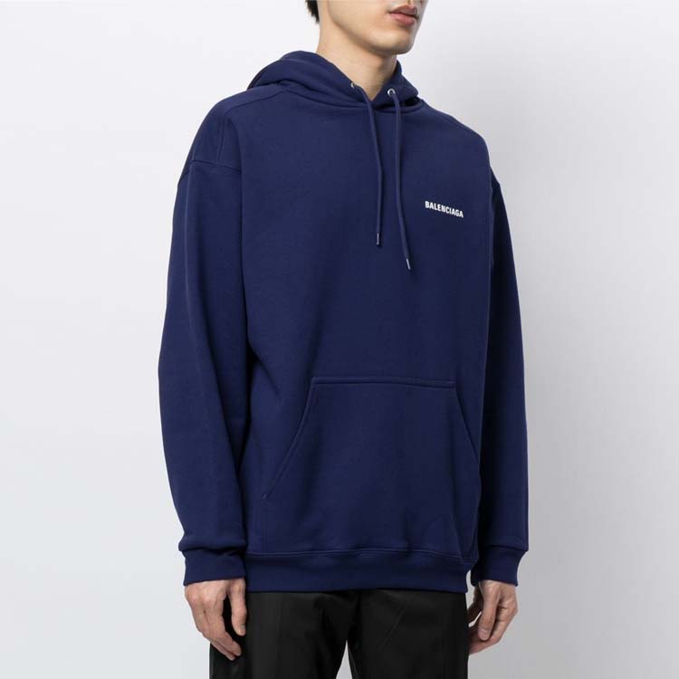 Men's Balenciaga SS21 Alphabet Printing Classic Blue 600583TIV843967