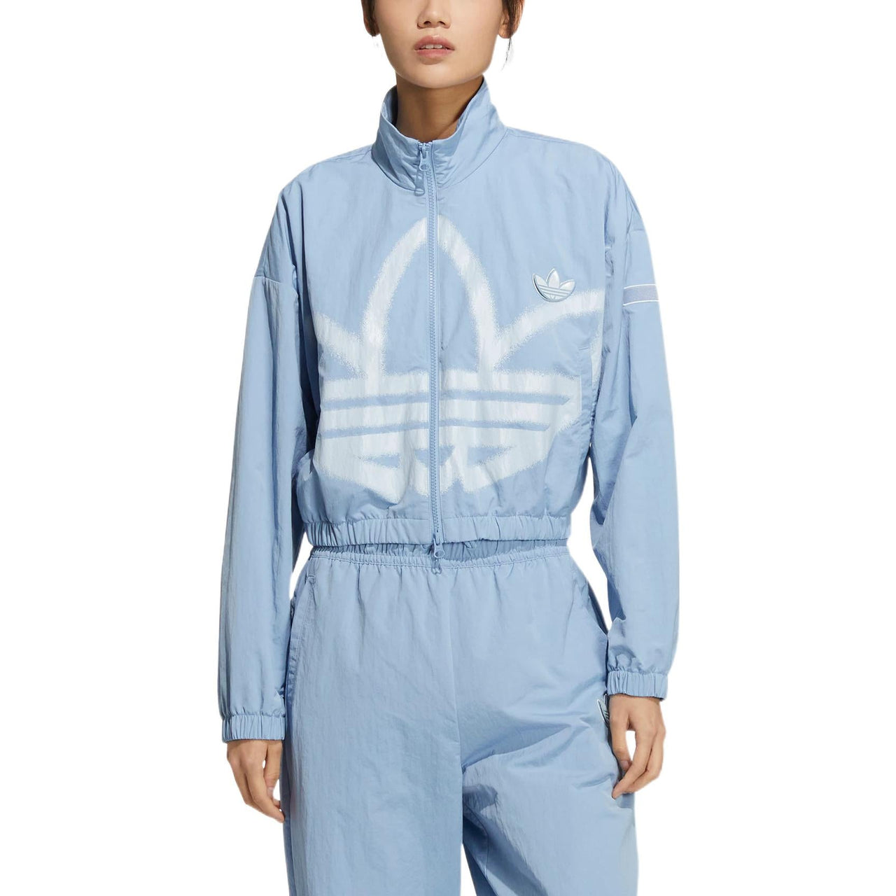 (WMNS) adidas Adicolor Track Jacket 'Blue' HS1939