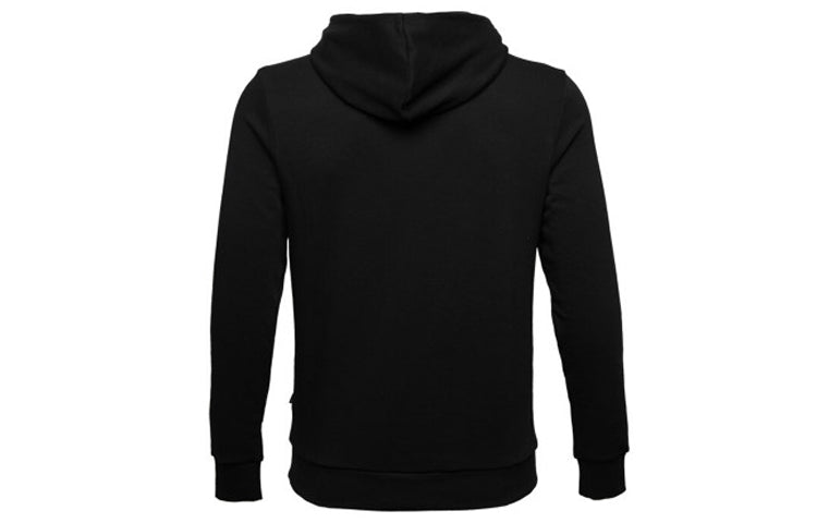 PUMA ESS Hoody TR Big Logo Pullover Fleece Black 855461-01