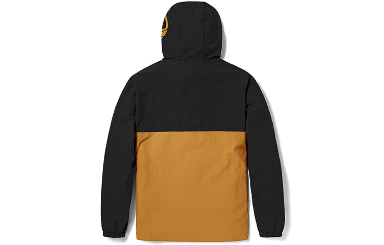 Timberland Pullover Windbreaker Jacket 'Black Brown' A2BUU-P56