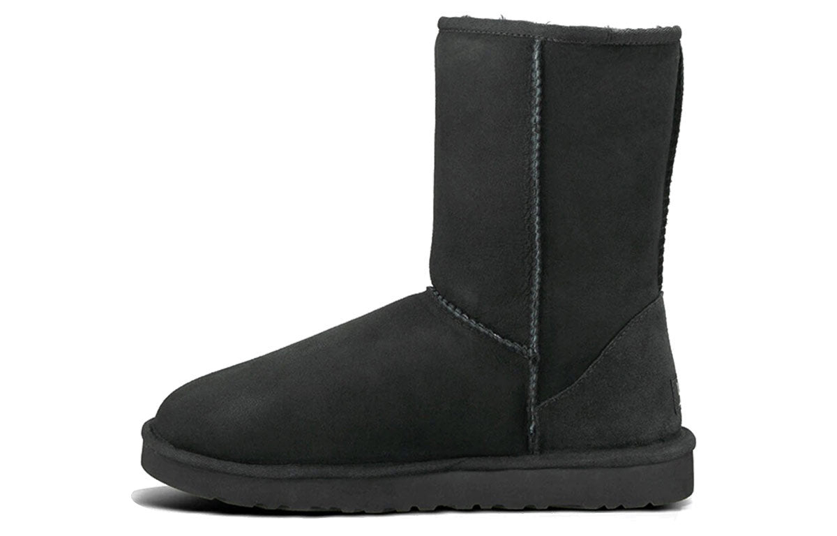 UGG Classic Short Botas Snow Boots Black 5800-BLK
