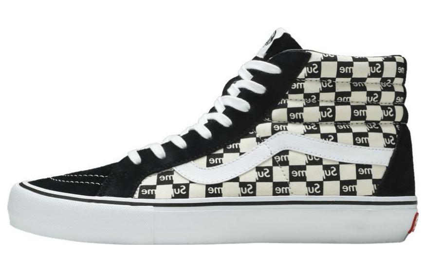 Vans Supreme x Sk8-Hi Pro 'Checkered Black' VN0A38Z3JLW