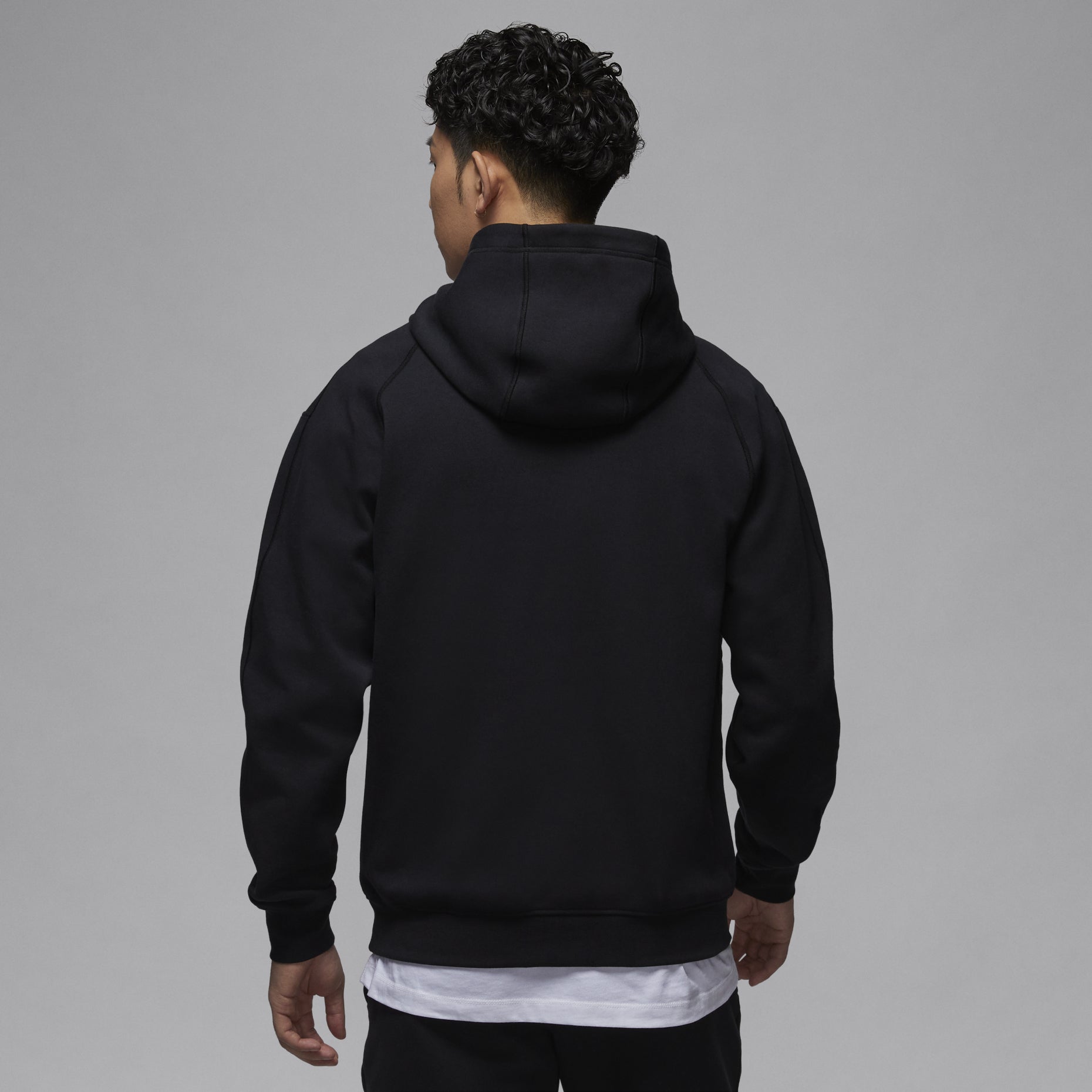 Air Jordan Dri-FIT Sport Hoop Fleece Hoodie Asia Sizing 'Black' HF0281-010