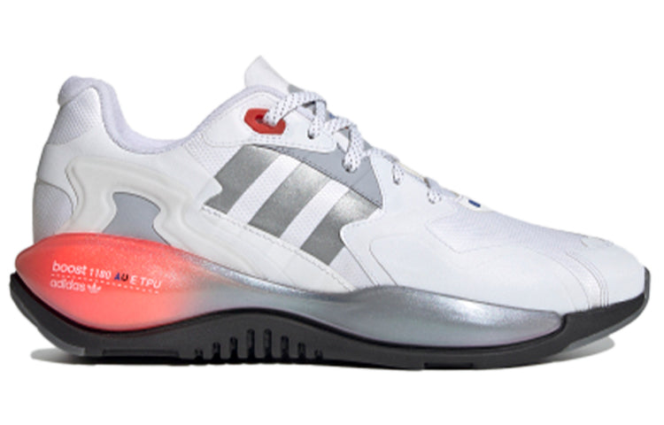 adidas ZX Alkyne Shoes 'White Silver Red' FZ1355