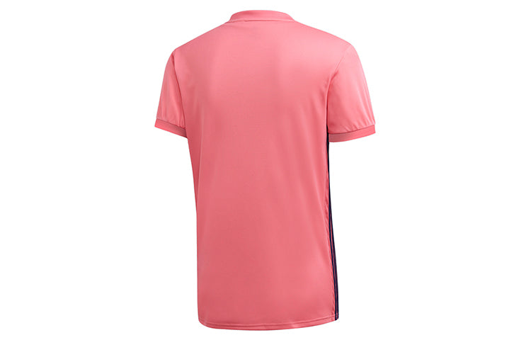 Men's adidas 20-21 Season Real Madrid Away Short Sleeve T-Shirt Jersey Pink GI6463