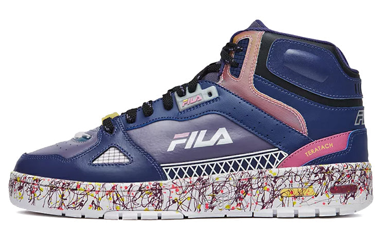 FILA FUSION Vintage Basketbal Shoes 'Blue Purple' T12M131205FCD