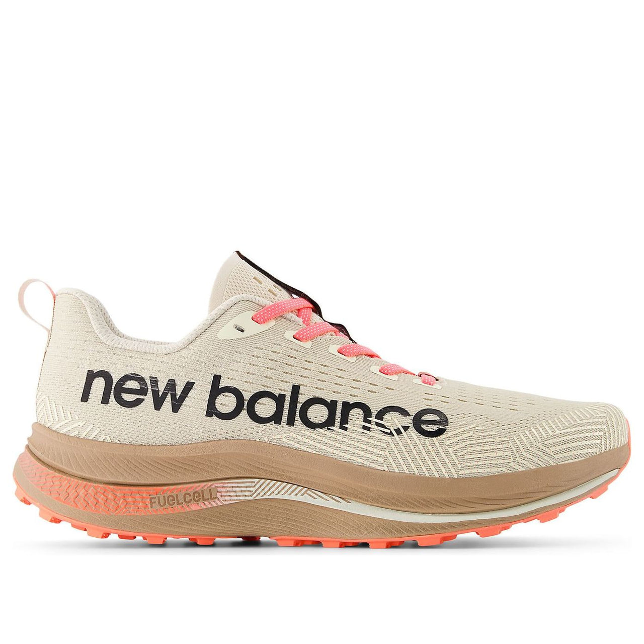 New Balance FuelCell SuperComp Trail 'Bisque Urgent Red Black' MTTRXUR1