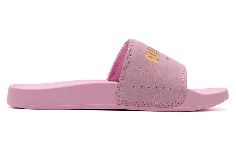 PUMA Leadcat 2.0 Suede Slides 'Pink Gold' 398678-05