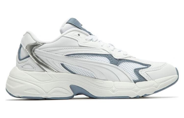 (WMNS) PUMA Teveris Nitro Metallic 'White Blue' 391098-04