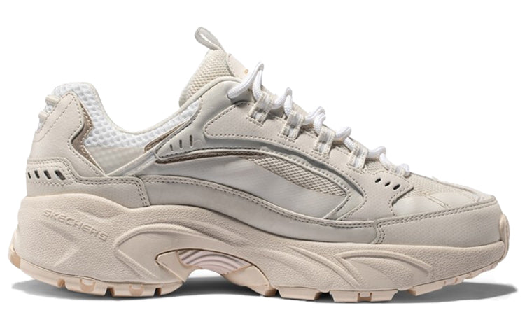 (WMNS) Skechers Stamina 'White Cream' 149017-OFWT