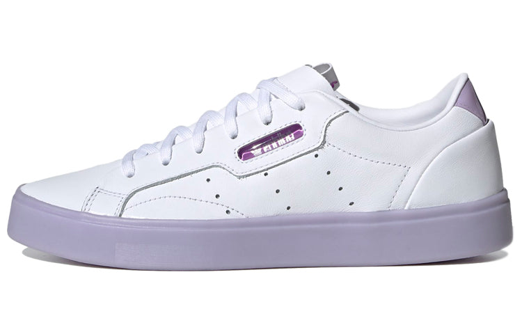 (WMNS) adidas Sleek 'White Bliss Purple' FW3461