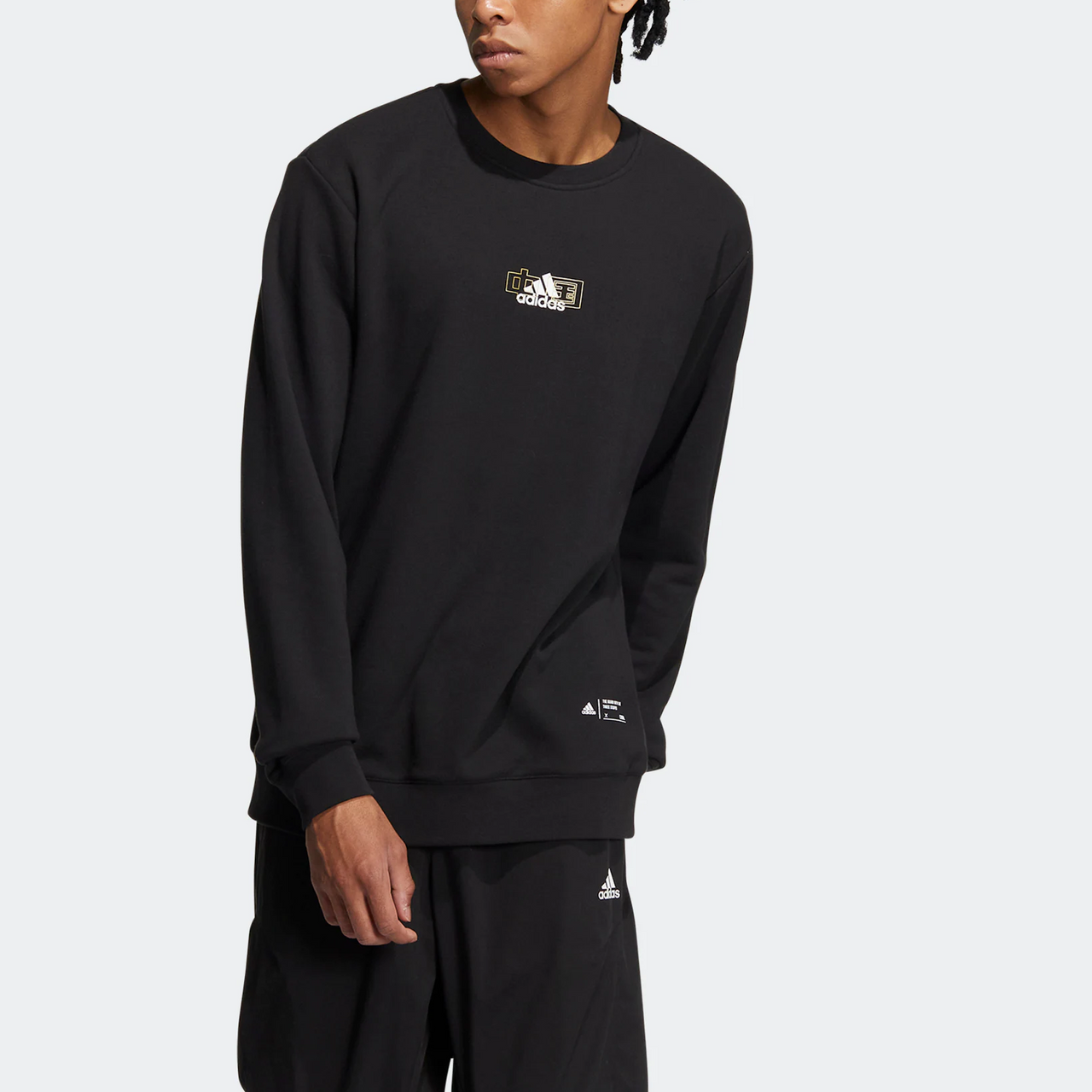 adidas China Bos Sweatshirts Asia Sizing 'Black' IB2757