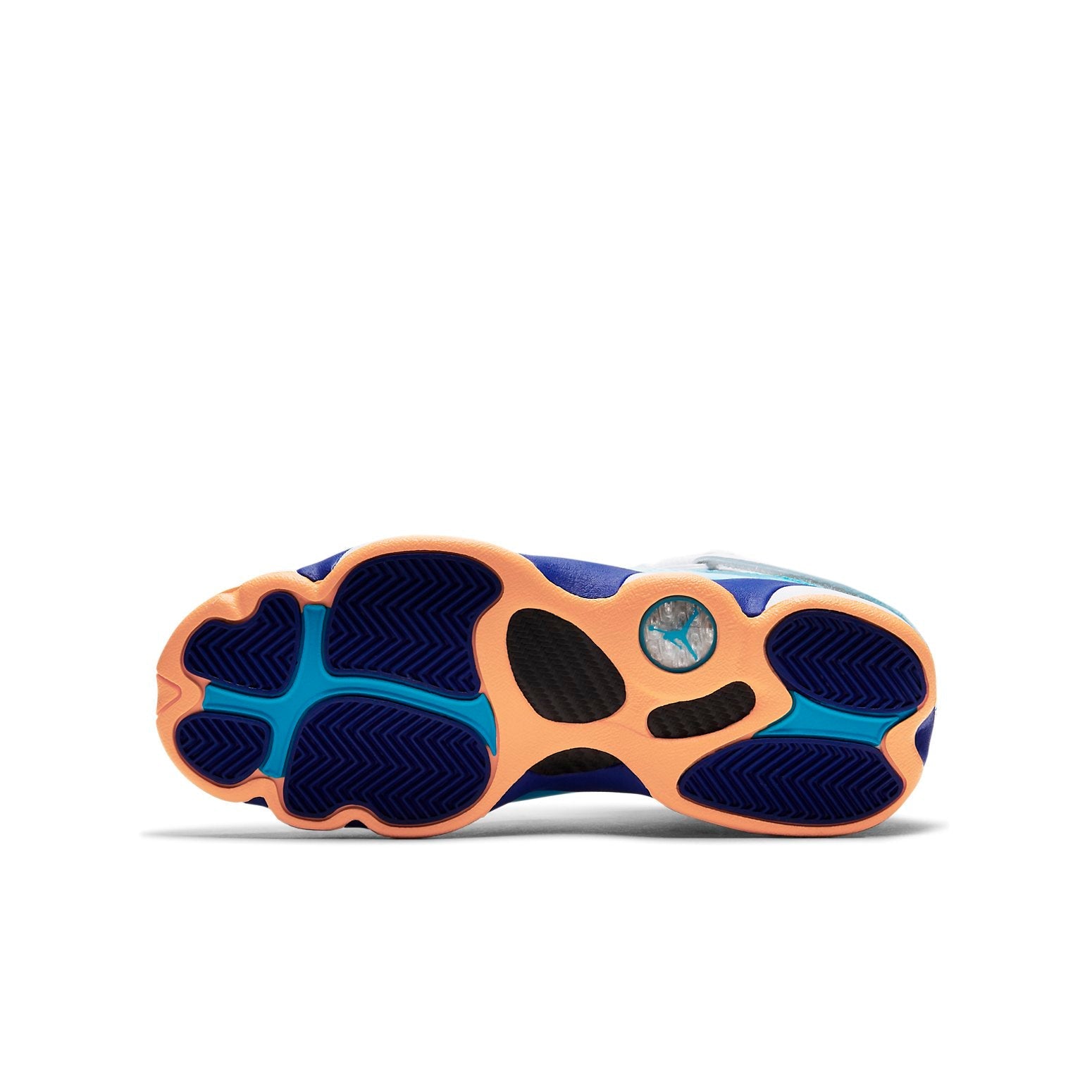 (GS) Air Jordan 6 Rings 'White Blue Orange' 323399-105