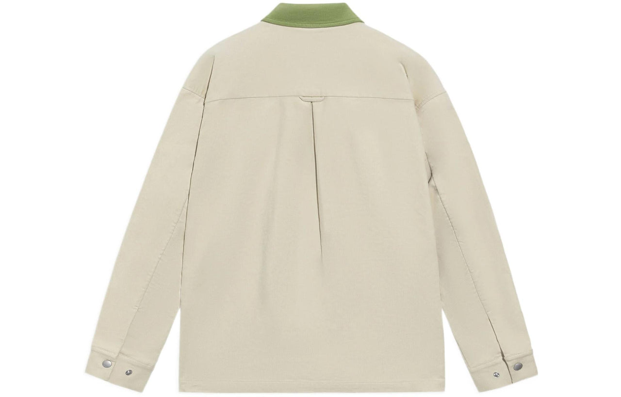 Li-Ning BadFive Pattern Loose Jacket 'Beige Green' AFDRA33-2