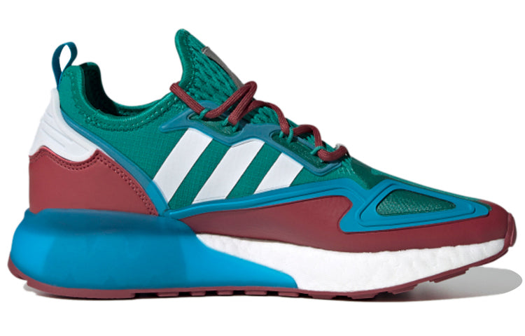 (WMNS) adidas originals ZX 2K Boost 'Blue Green' FZ0219