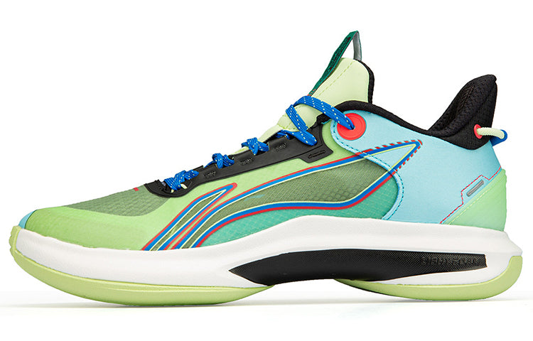 Li-Ning Flashing Mid 'Green Blue' ABPR069-7