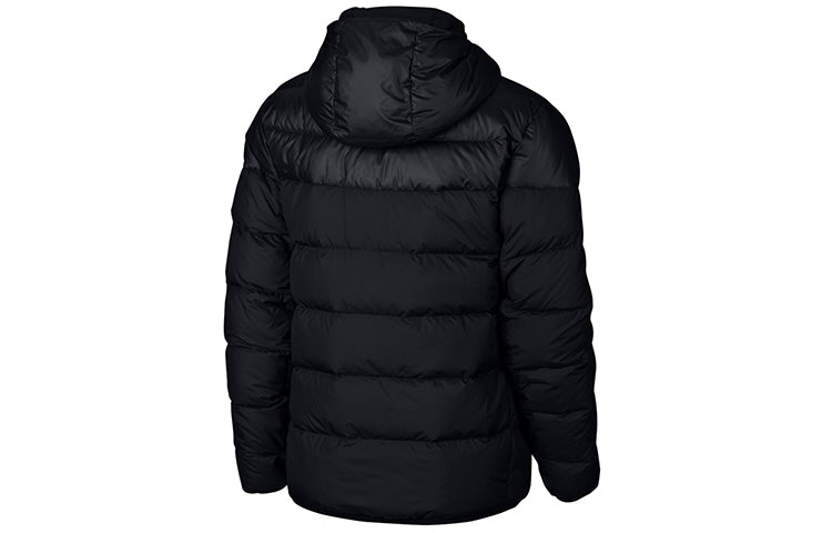 Nike hooded Stay Warm Athleisure Casual Sports Down Jacket Black 928833-010