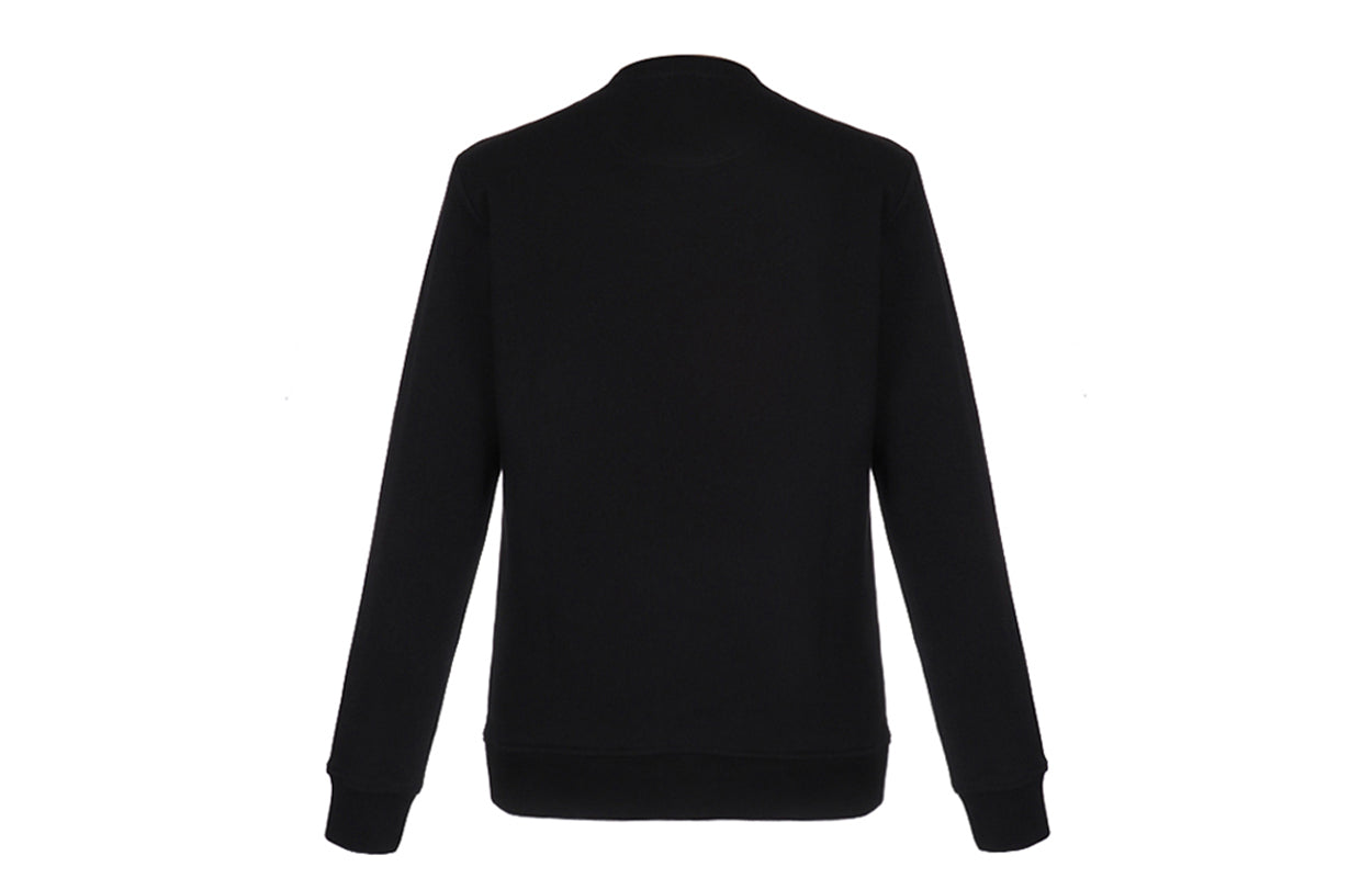 Men's KENZO Tiger Head Pattern Long Sleeves Pullover Black FA55SW1264Z5-99