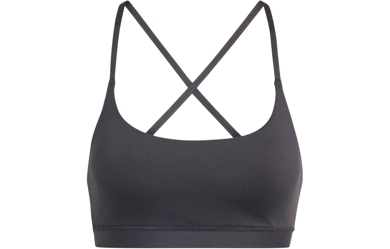 (WMNS) adidas All Me Light Support Bra Asia Sizing 'Black' IQ3374