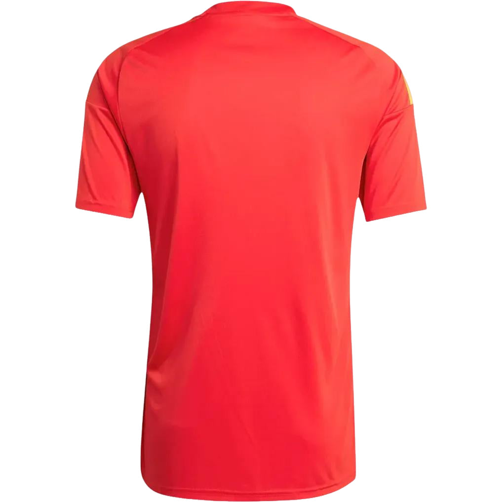 adidas Belgium 26 Home Fan Jersey Asia Sizing 'Red Bold Gold' JZ5990
