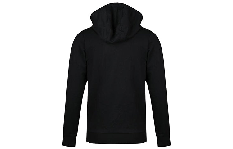 adidas Isc Gfx Swt I Embroidered Printing hooded Knit Sports Pullover Black FP7995