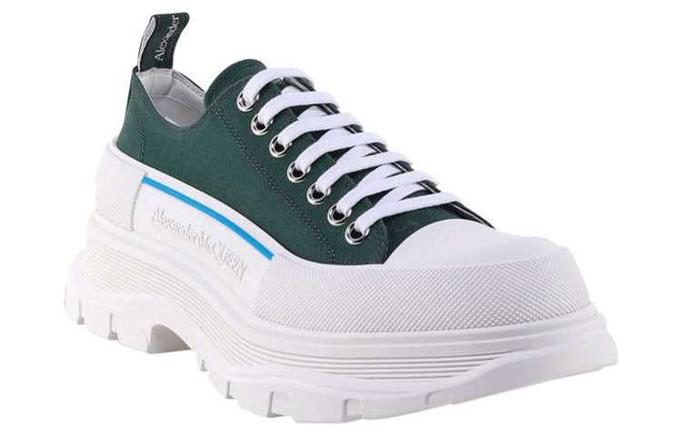 Alexander McQueen Tread Slick Low Sneakers 'Green' 604257W4MV23135