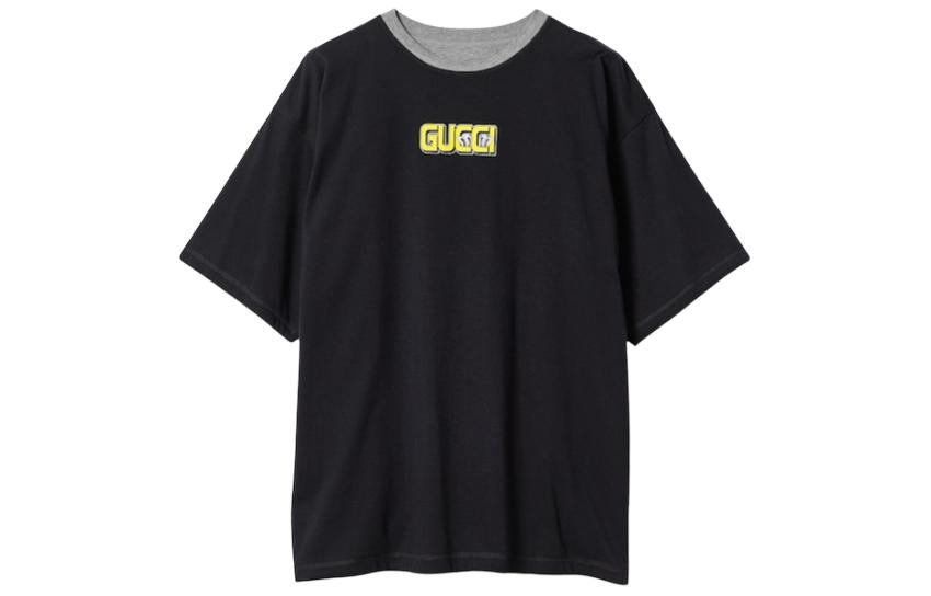 Gucci Reversible Cotton Jersey T-Shirt 'Grey' 782793-XJGII-1043