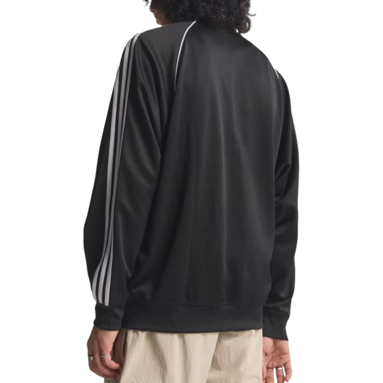 adidas Adicolor Classics Loose Track Jacket Asia Sizing 'Black White' KE0806