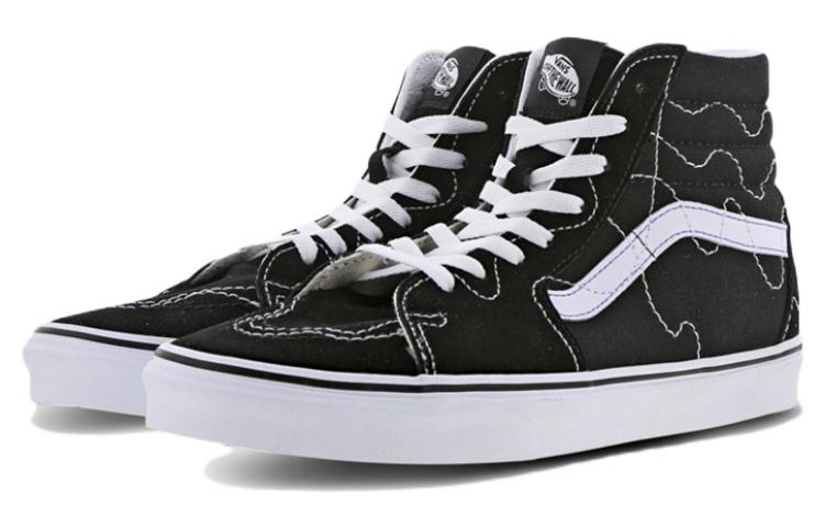 Vans SK8-HI Stitch 'Black White' VN0A7Q5NB6O