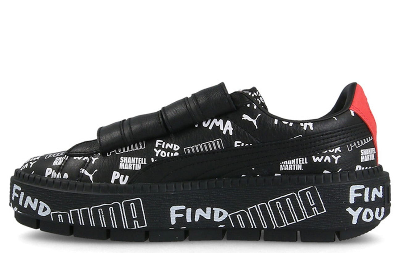 (WMNS) PUMA Shantell Martin x Platform Trace Strap 'Black' 366533-02
