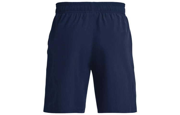 Under Armour Woven Graphic Wordmark Shorts 'Navy' 1361433-408