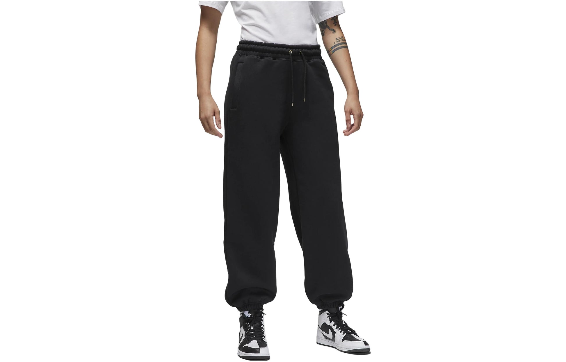 (WMNS) Air Jordan Flight Sweatpants 'Black' FB5113-010