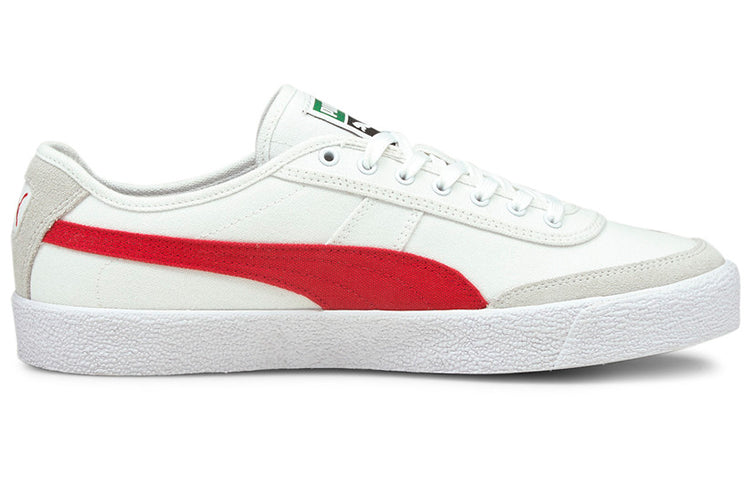 PUMA Oslo Vulc CVS Casual Shoes White/Red 374978-04