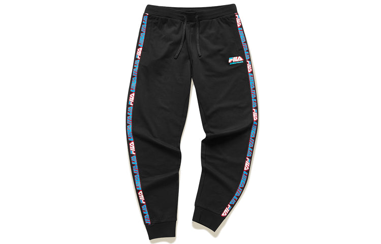 1FILA FUSION Knit Sports Pants Black T11M026601F-BK