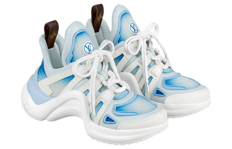 (WMNS) LOUIS VUITTON LV Archlight Sneakers 'White Blue' 1A9RV9