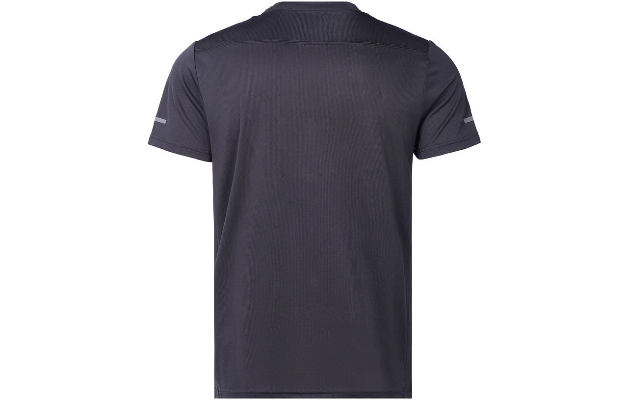 adidas Plaid RunningTrainingShort-sleeveTee Men Black ED9294