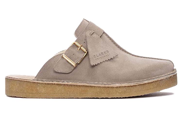 (WMNS) Clarks Trek Mule Sand 'Suede' 26168576