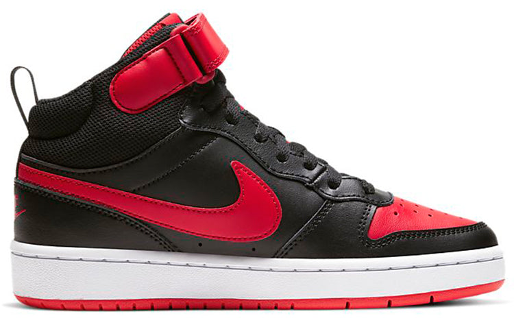 (GS) Nike Court Borough Mid 2 'Bred' CD7782-003